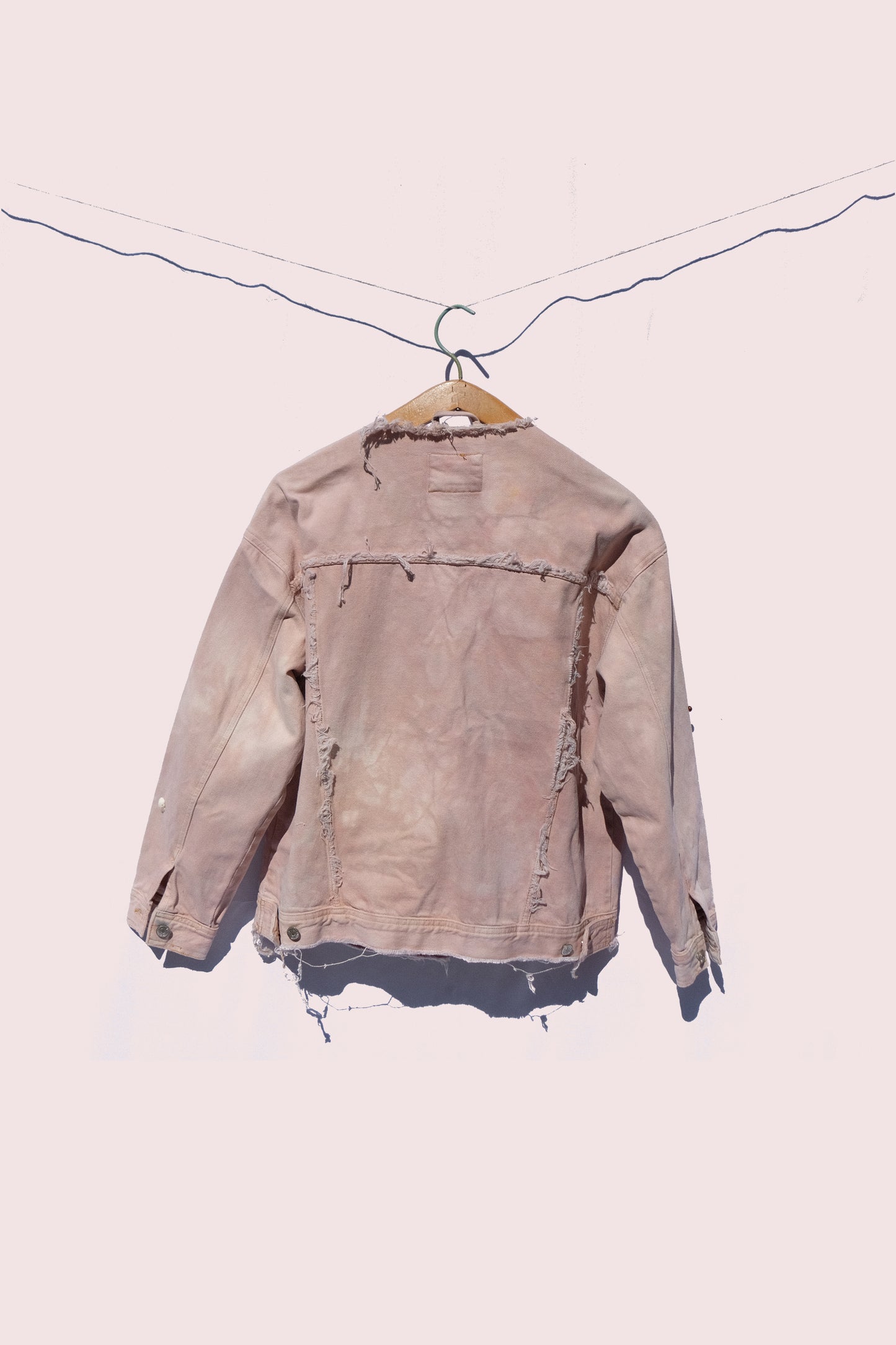 Claire Distressed Denim Jacket