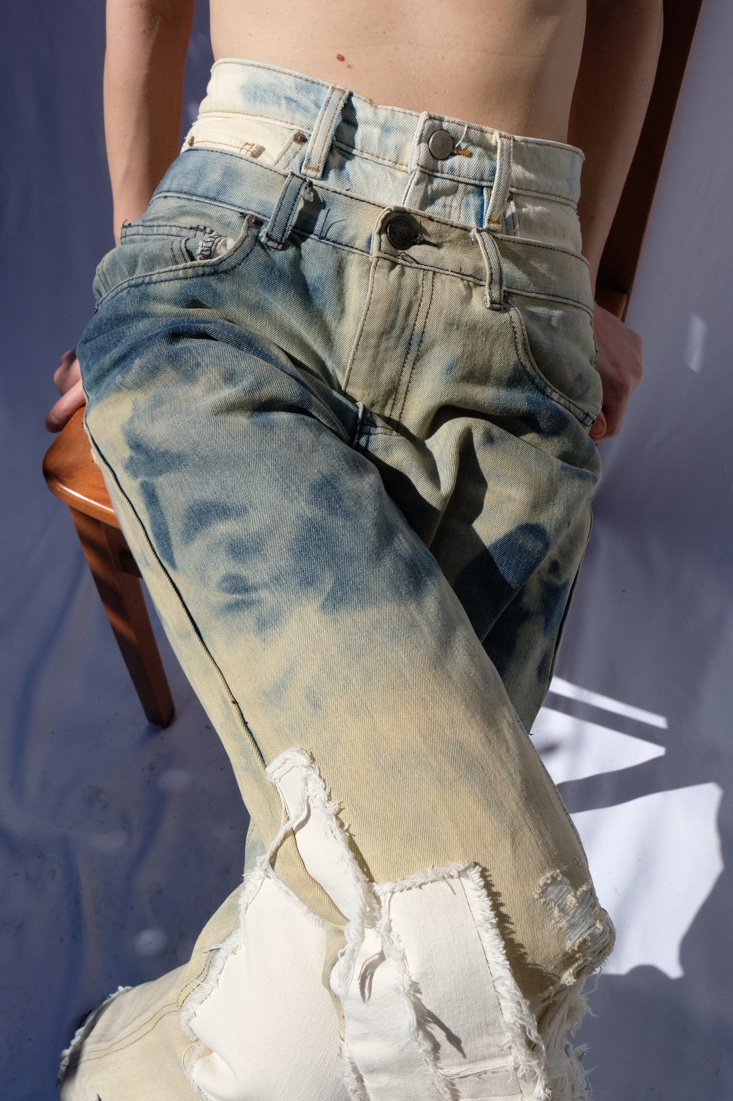 Livio Washed Out Denim Jean