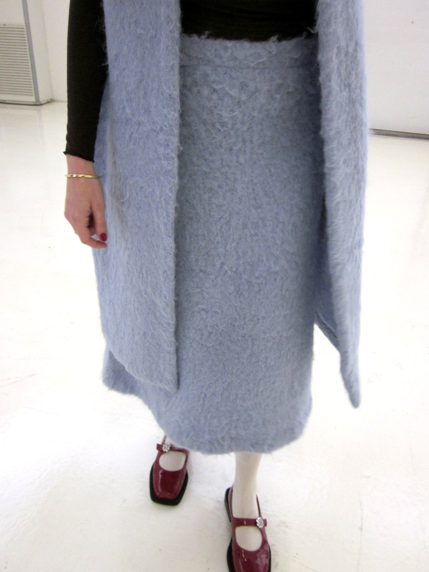 Anna Mohair Mid Skirt