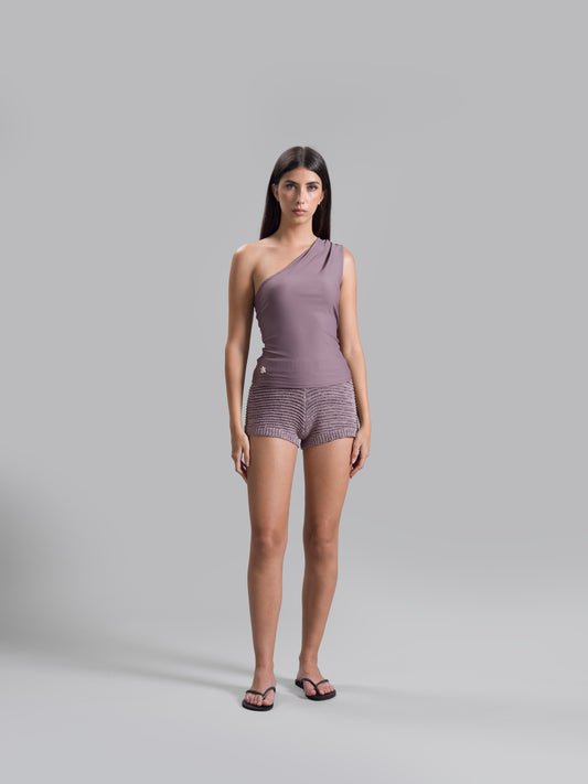 Iris One-sleeve Top